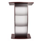 Frosted replacement panel for FLCT series lecterns with opaque finish for modesty