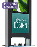 Replacement graphic for CHRFLMA series charging stations with magnetic backed vinyl