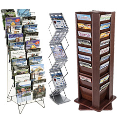 large floor standing retail acrylic rack