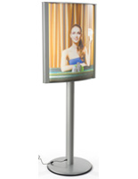 Double Sided 22 x 28 Curved Lightbox Stand