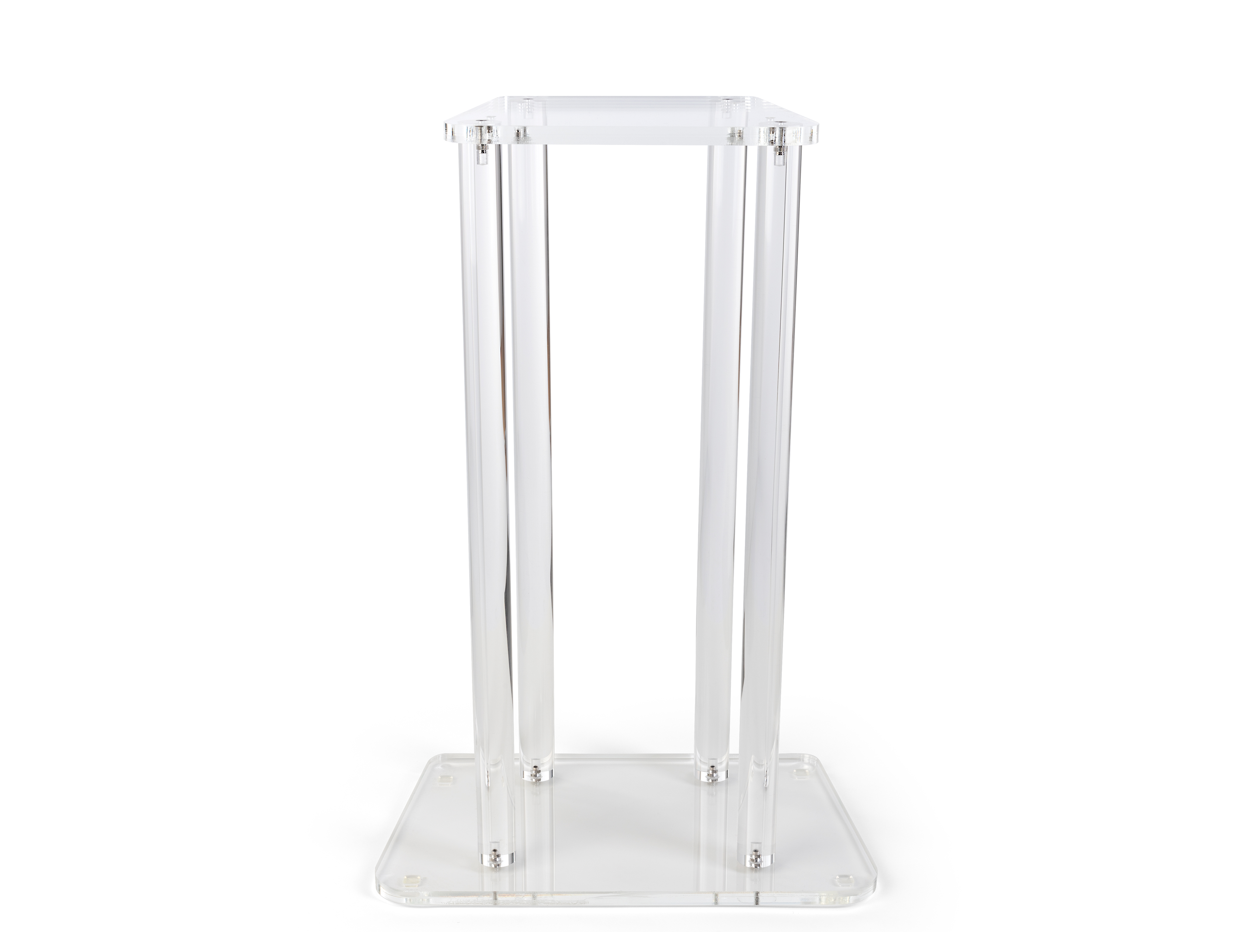 Clear Lectern Podium | Converts to Countertop Applications | Displays2Go