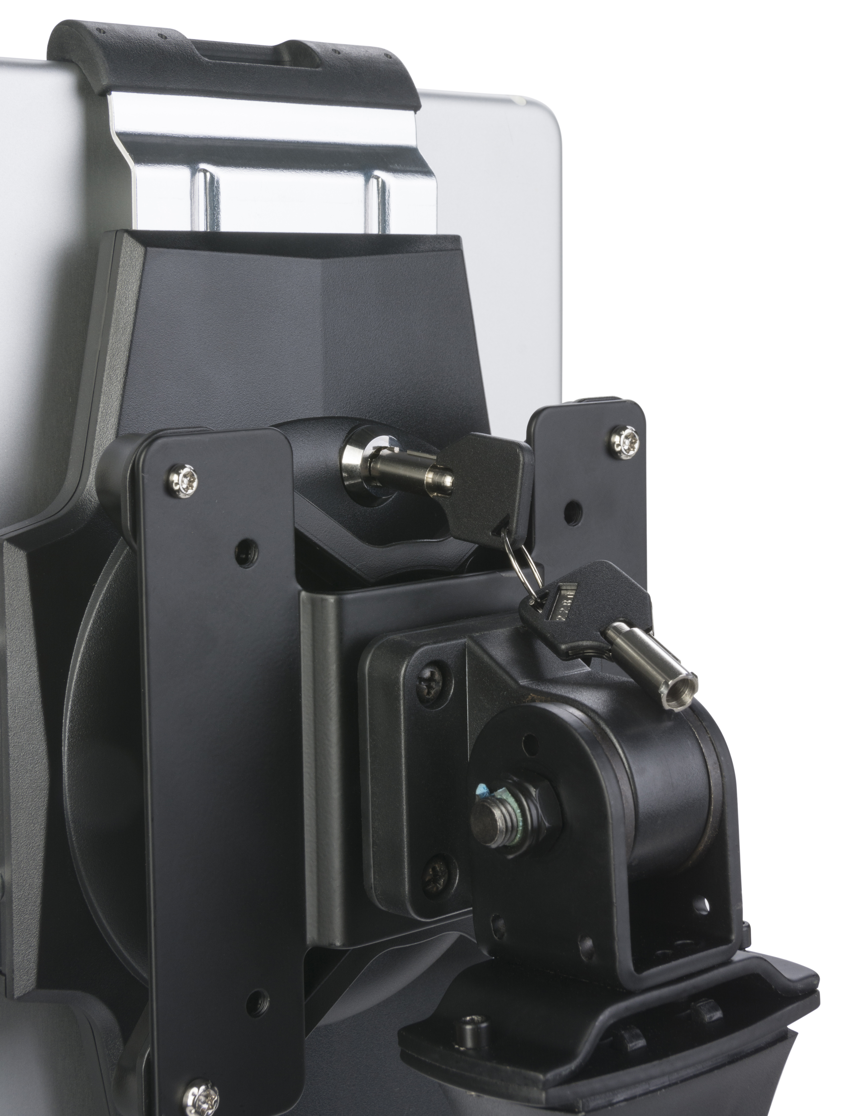 FlexStand Series iPad Floor Stand w/ Tilting Bracket, Rotating, Clamp & Lock - Image 7
