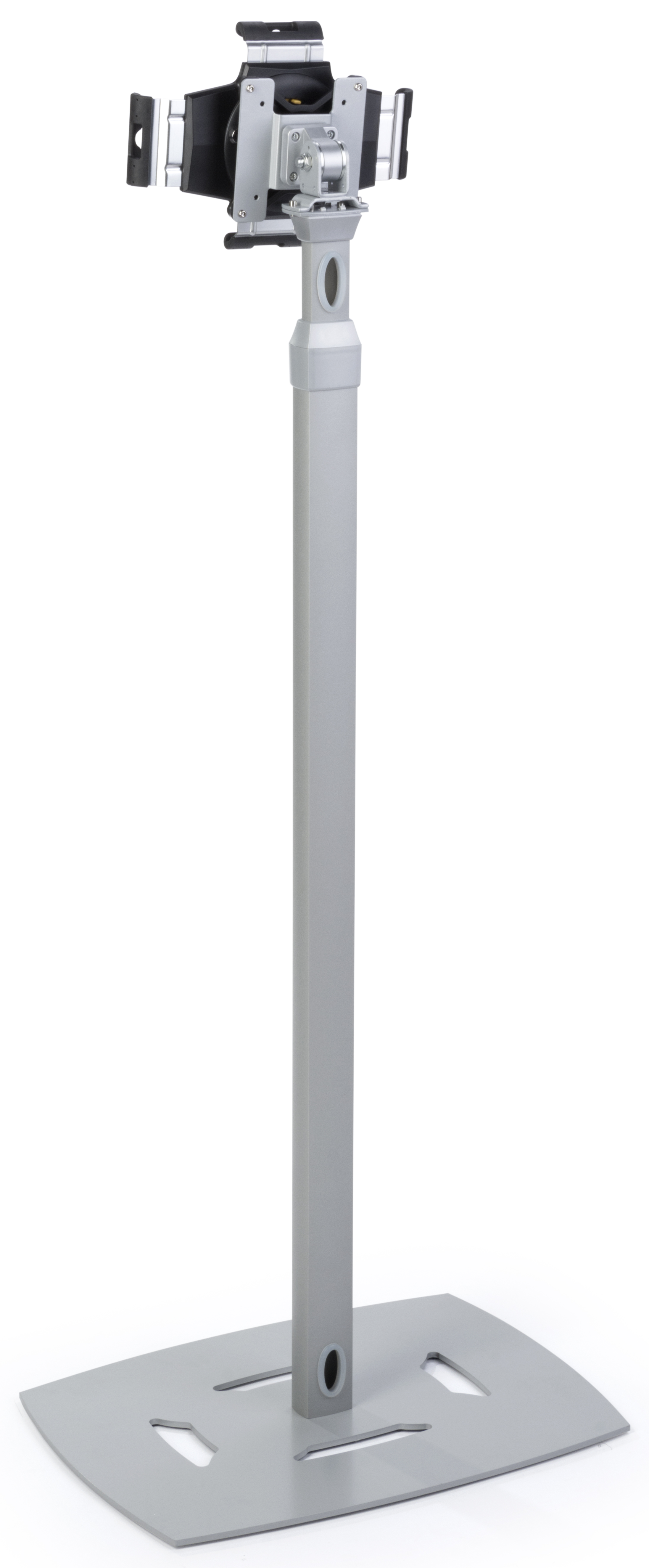 FlexStand Series iPad Floor Stand w/ Tilting Bracket, Rotating, Clamp & Lock - Image 4