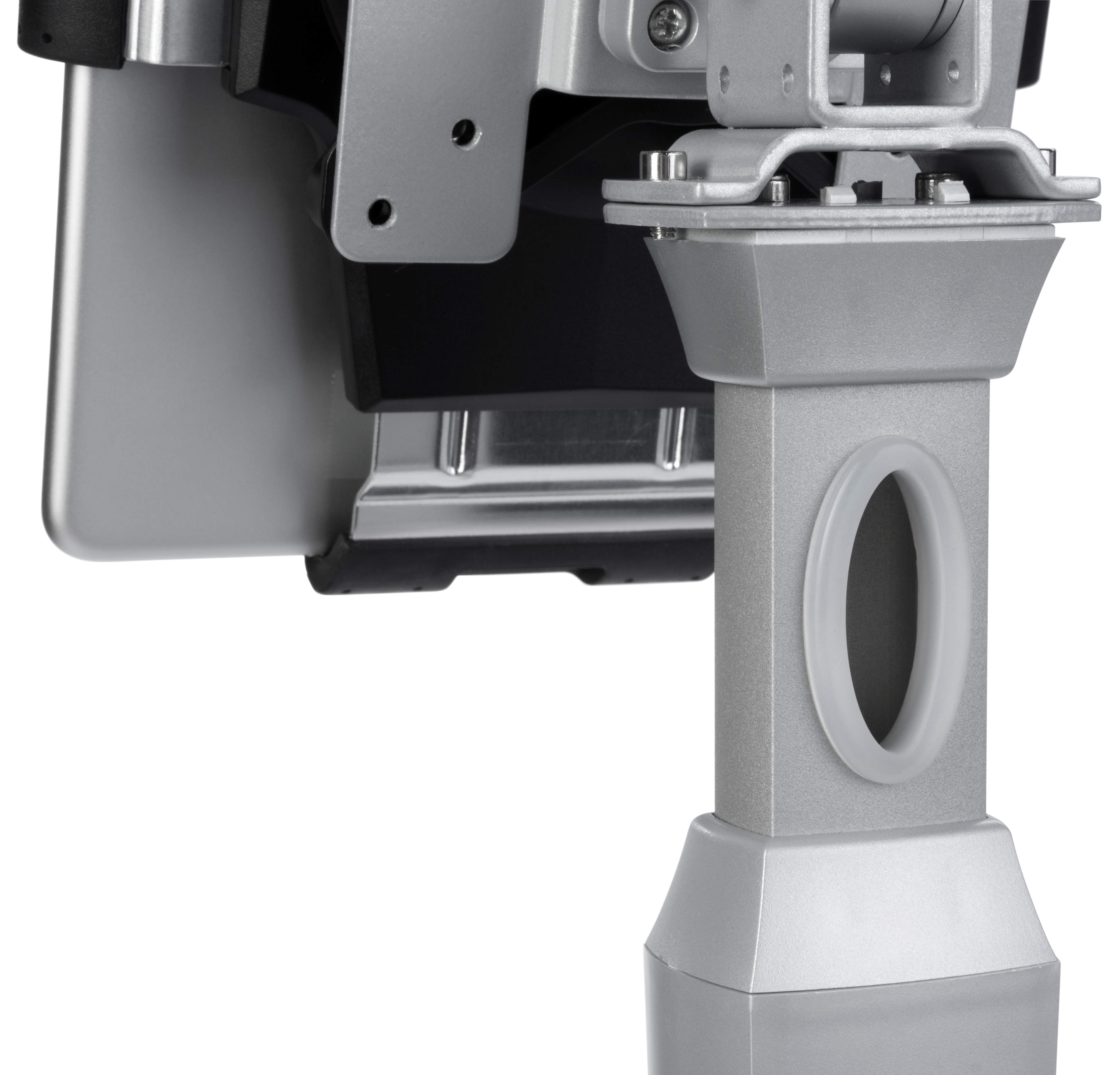 FlexStand Series iPad Floor Stand w/ Tilting Bracket, Rotating, Clamp & Lock - Image 5
