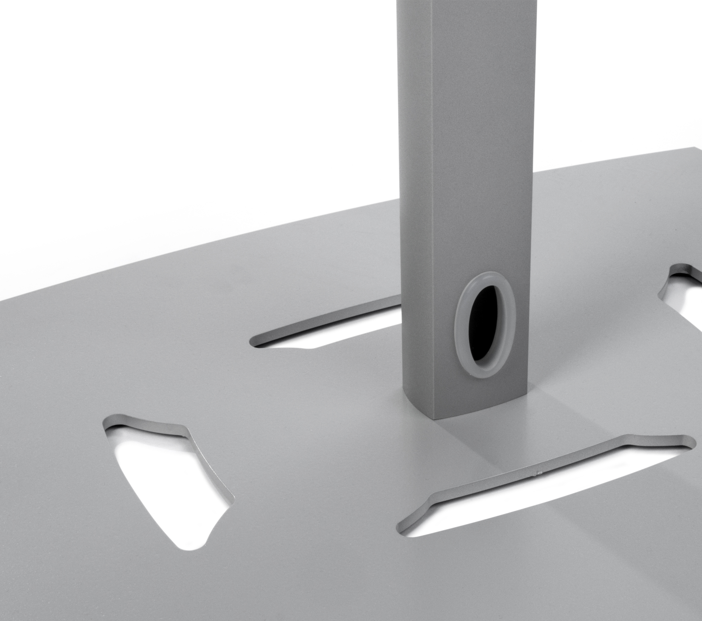 FlexStand Series iPad Floor Stand w/ Tilting Bracket, Rotating, Clamp & Lock - Image 6