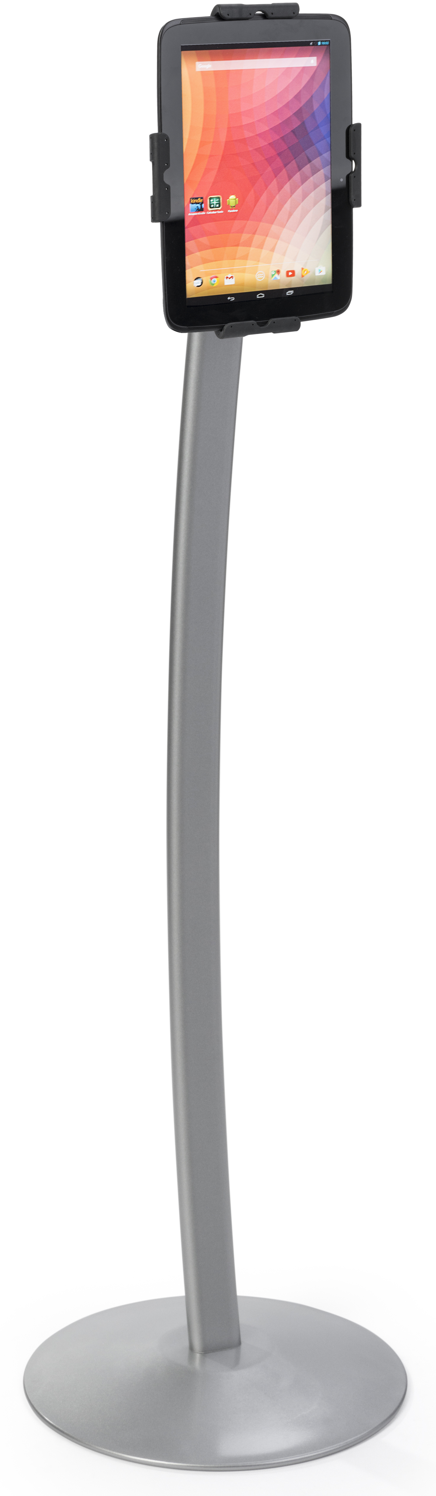 FlexStand Series iPad Floor Stand w/ Tilting Bracket, Rotating, Clamp & Lock - Image 3