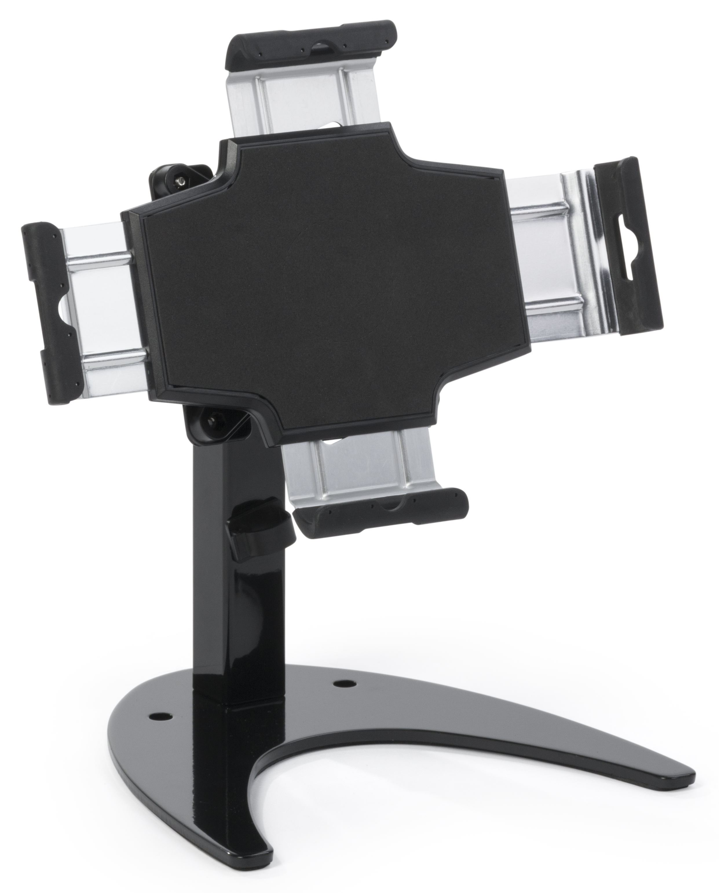 FlexStand iPad Counter Stand w/ Tilting Bracket, Rotating, Clamp & Lock - Image 2