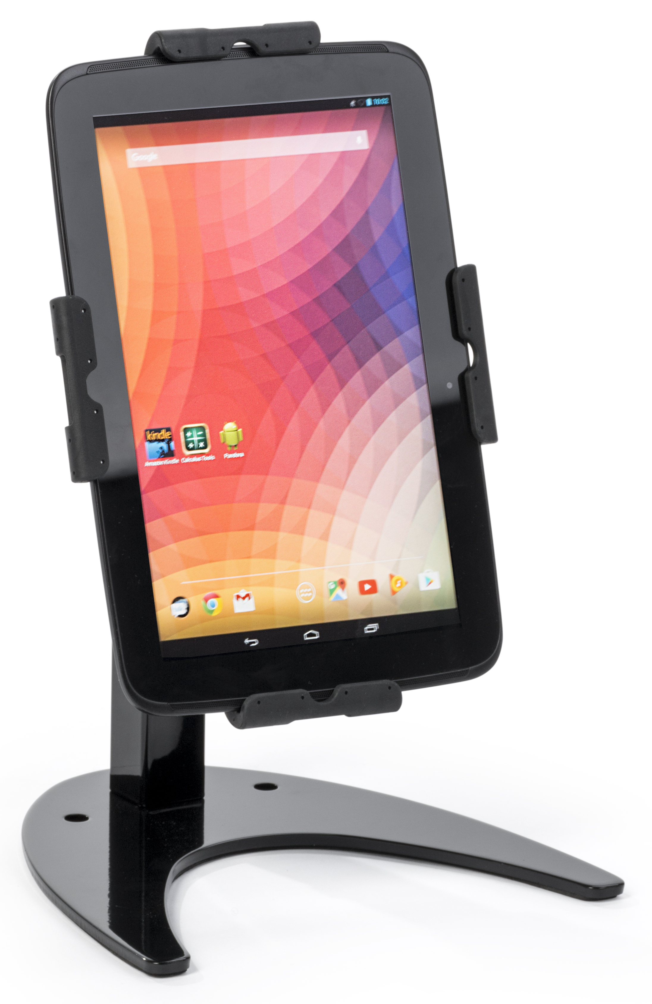 FlexStand iPad Counter Stand w/ Tilting Bracket, Rotating, Clamp & Lock - Image 3