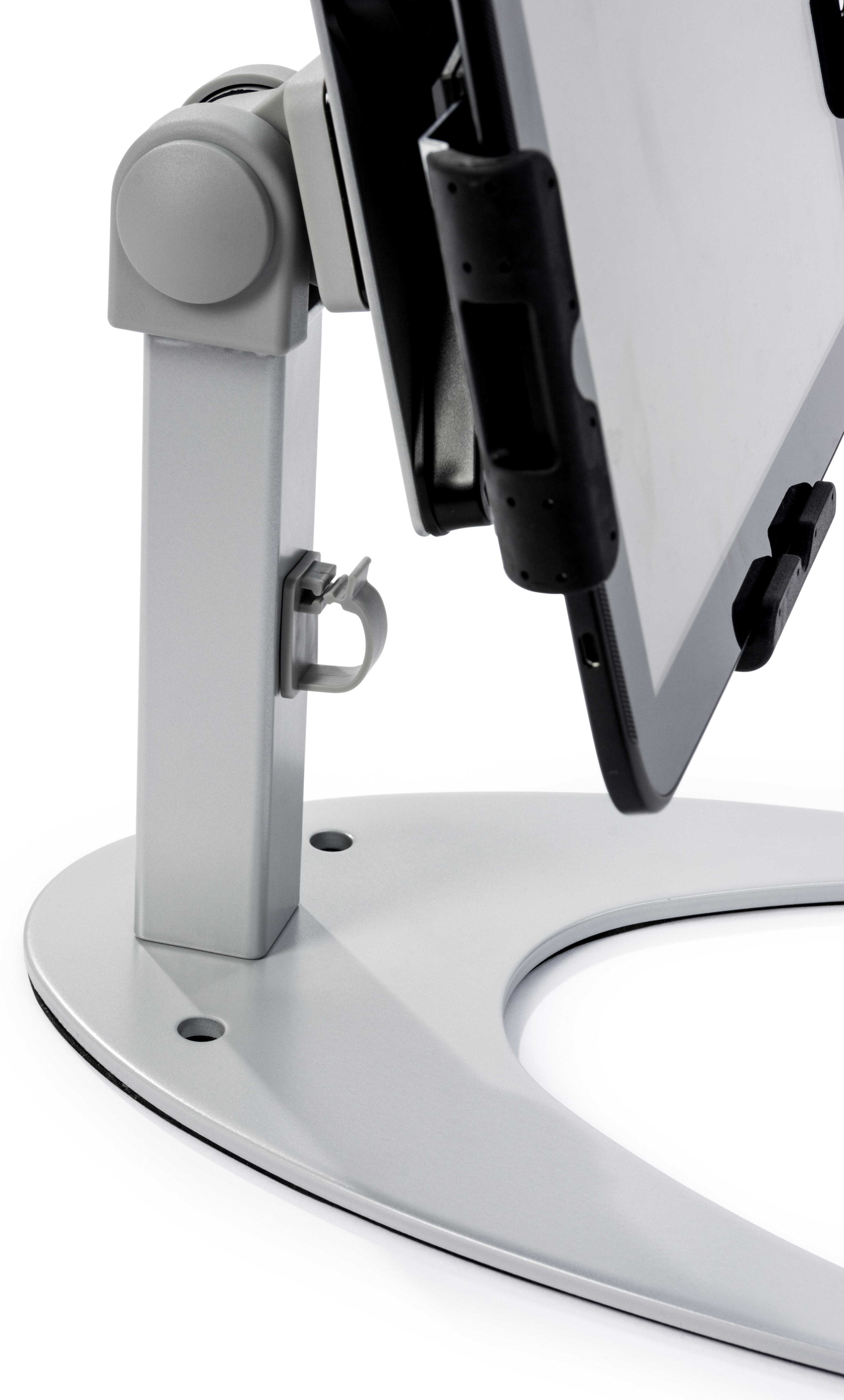 FlexStand iPad Counter Stand w/ Tilting Bracket, Rotating, Clamp & Lock - Image 5