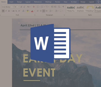How to make a brochure in Word