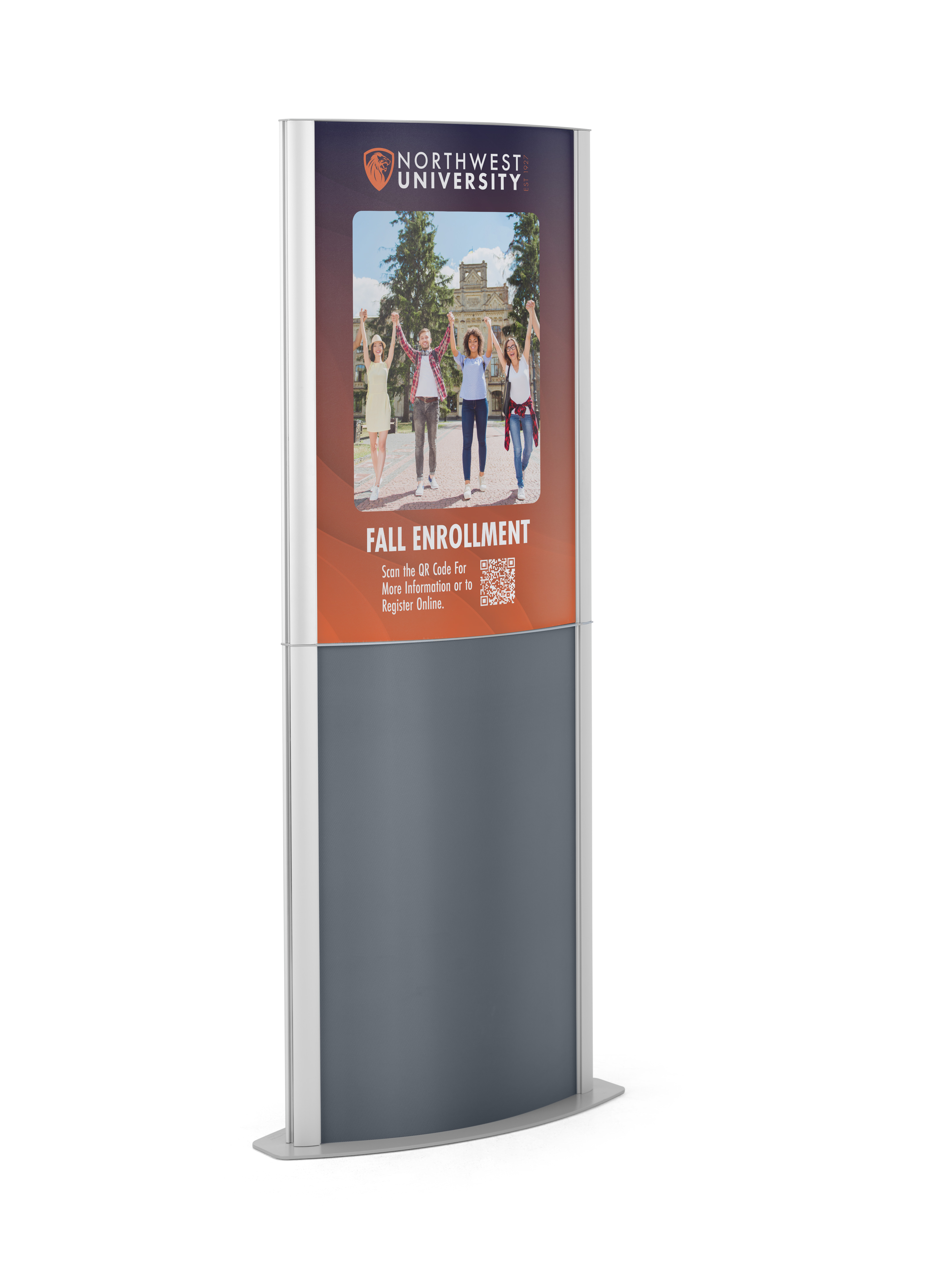 Advertise in style with an Advertising Display with a Poster Frame ...