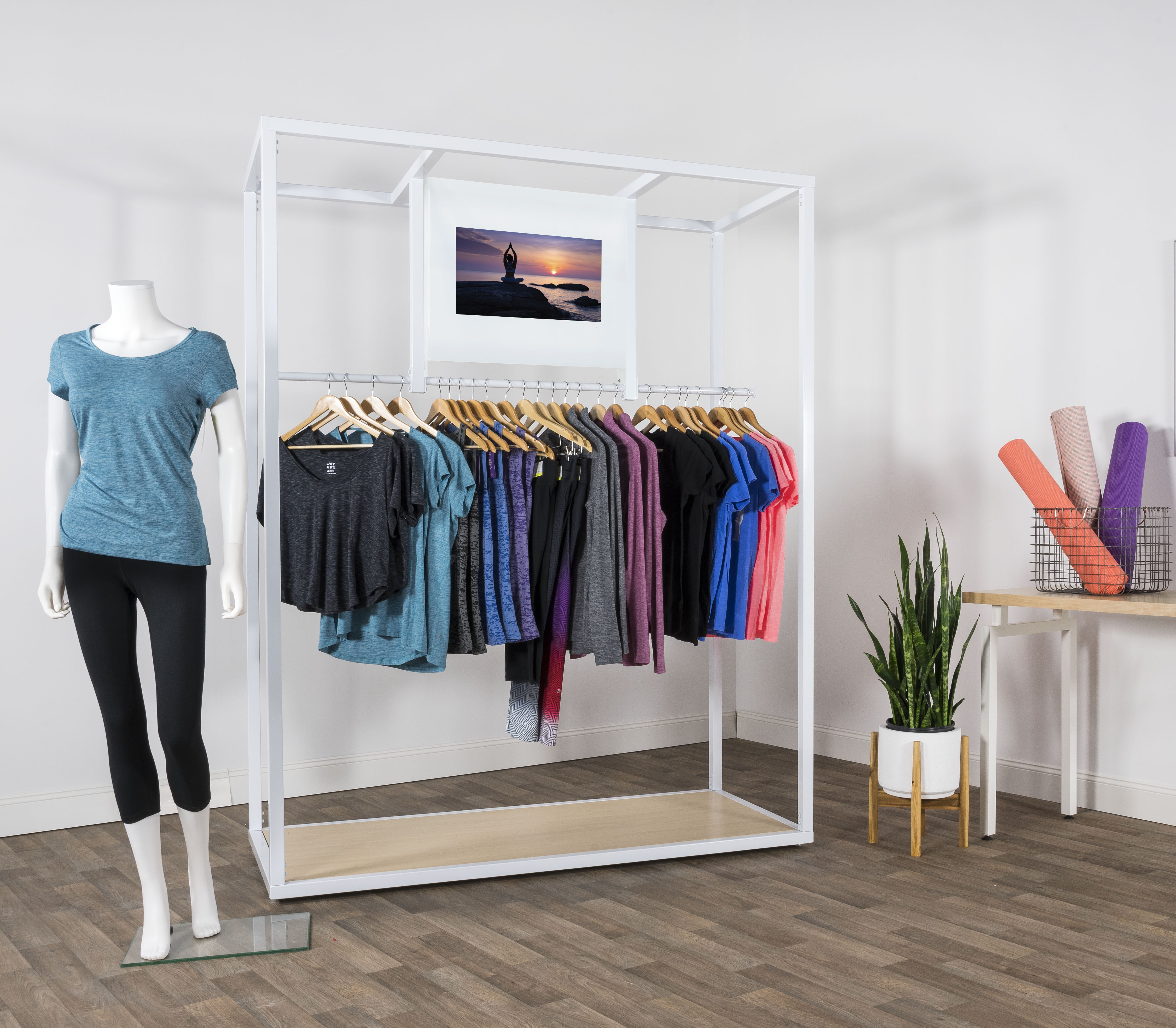 Clothes Store Display Hangers  Clothing Store Display Rack