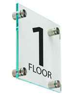 Level 1 Sign, 6" Overall Width