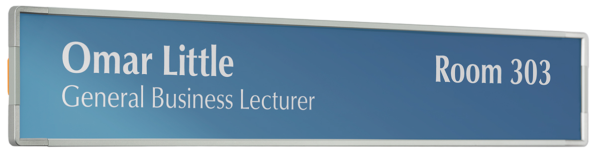 Side-Loading Business Signage | Aluminum Frame | Displays2Go