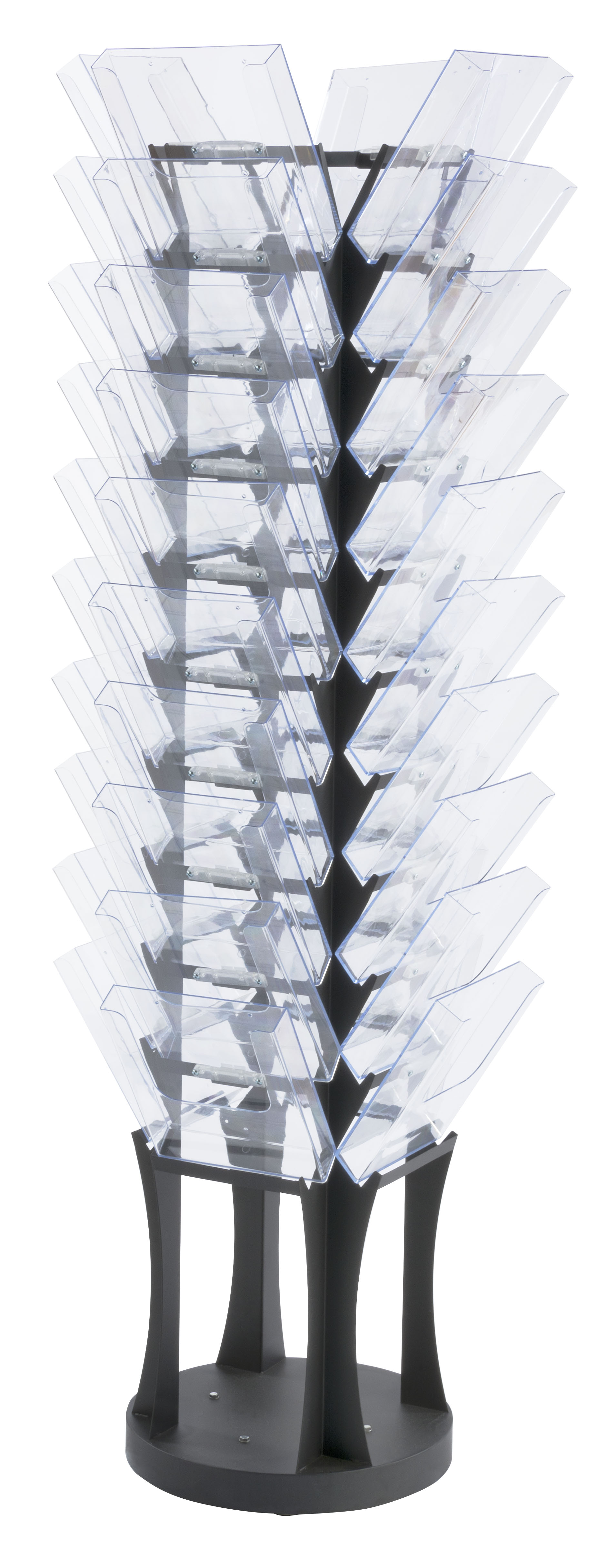 Revolving Magazine Holder | Space Saving | Displays2Go