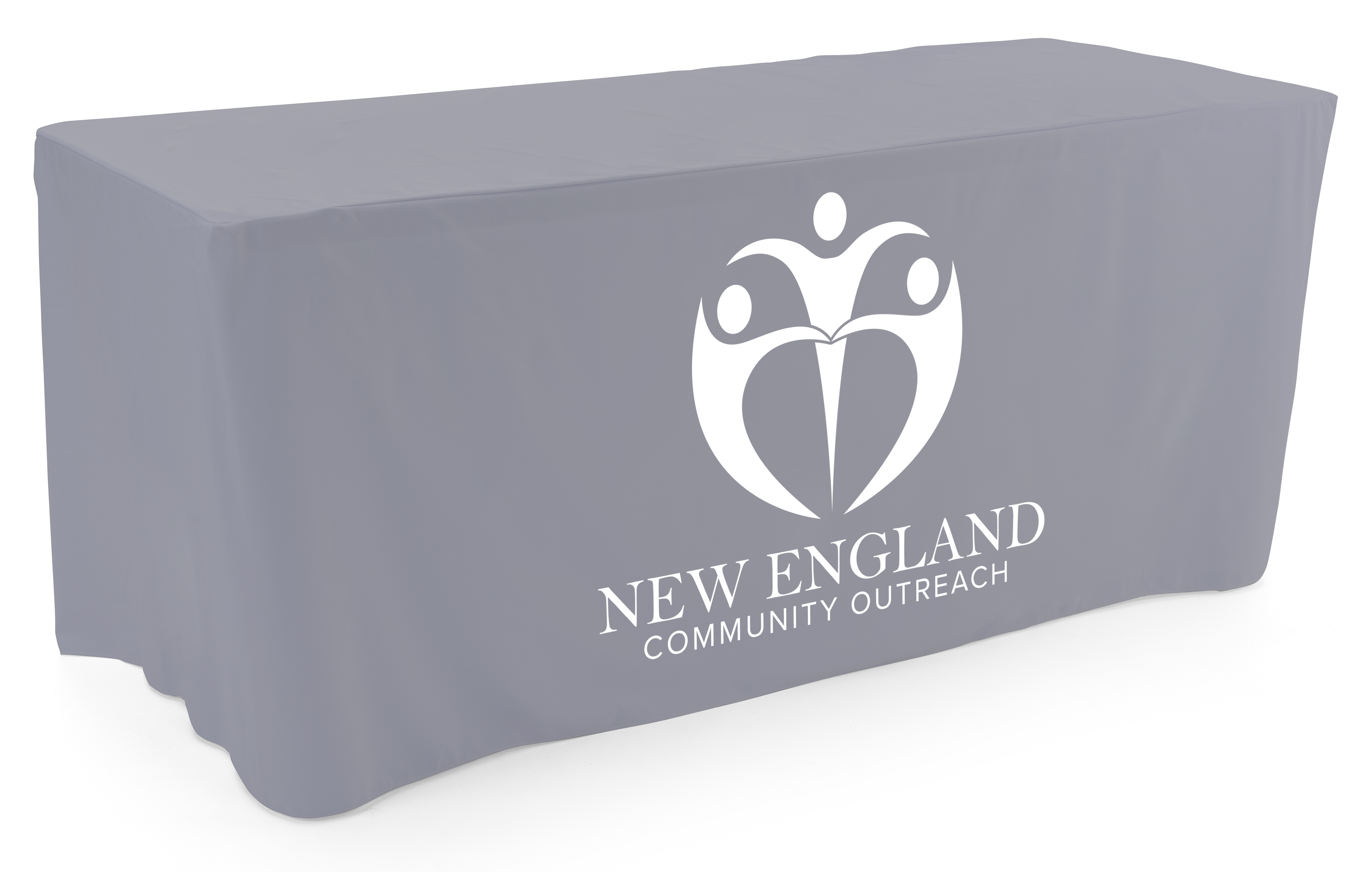 Custom Printed Fitted Tablecloths| 6’ or 8’ Covers in 13 Colors ...
