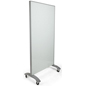 Modern Mobile Full Height Glass Whiteboard