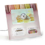 Digital Sign with Gift Card Pockets
