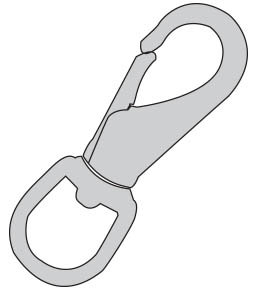 Snap Hook for Grommets & Flags