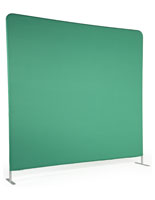 Green screen backdrop panel with Pantone PMS 354 C