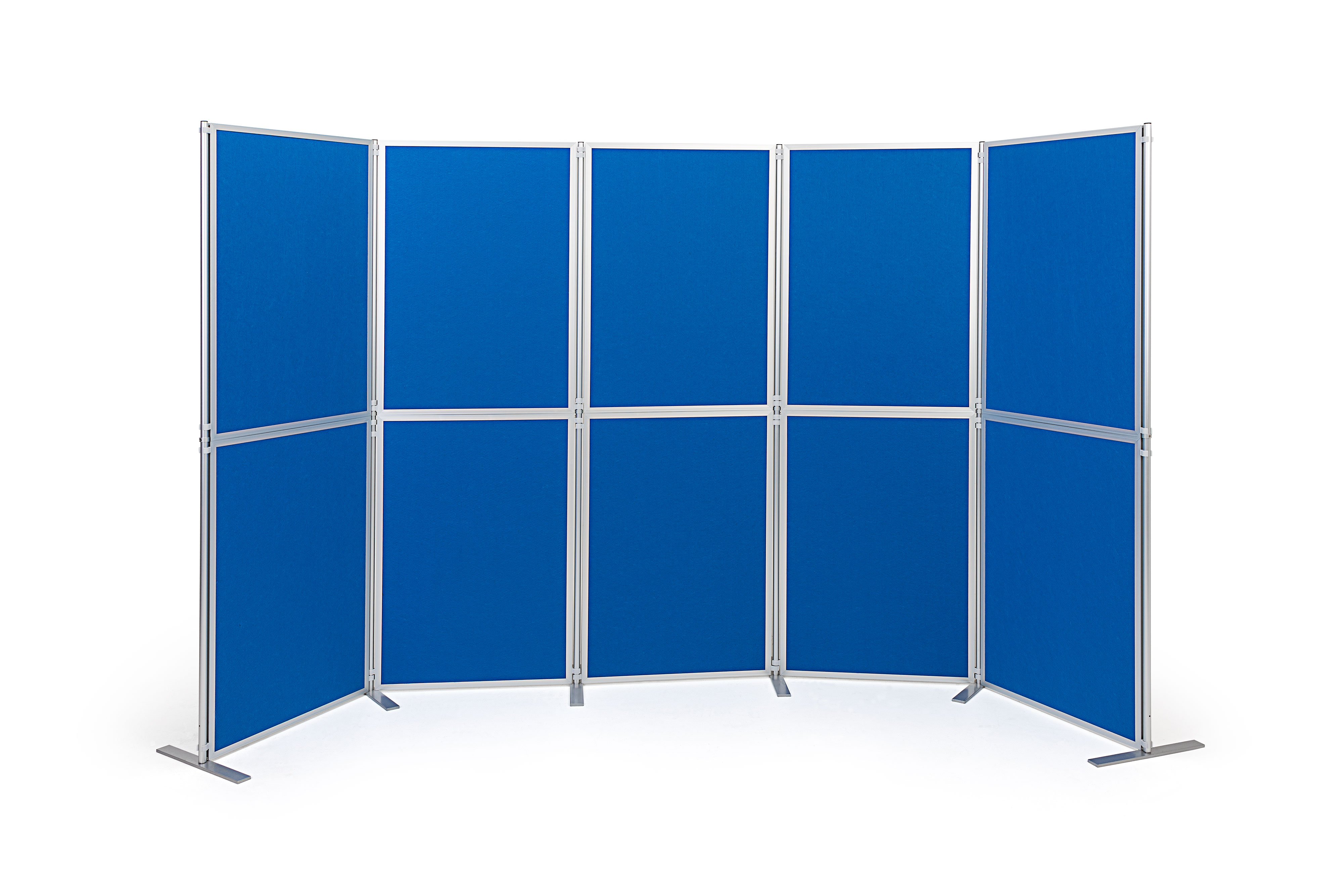 Panel System Architecture With Clips Clip and Pole Exhibit Panel System | 10 Section Hook & Loop Wall ...
