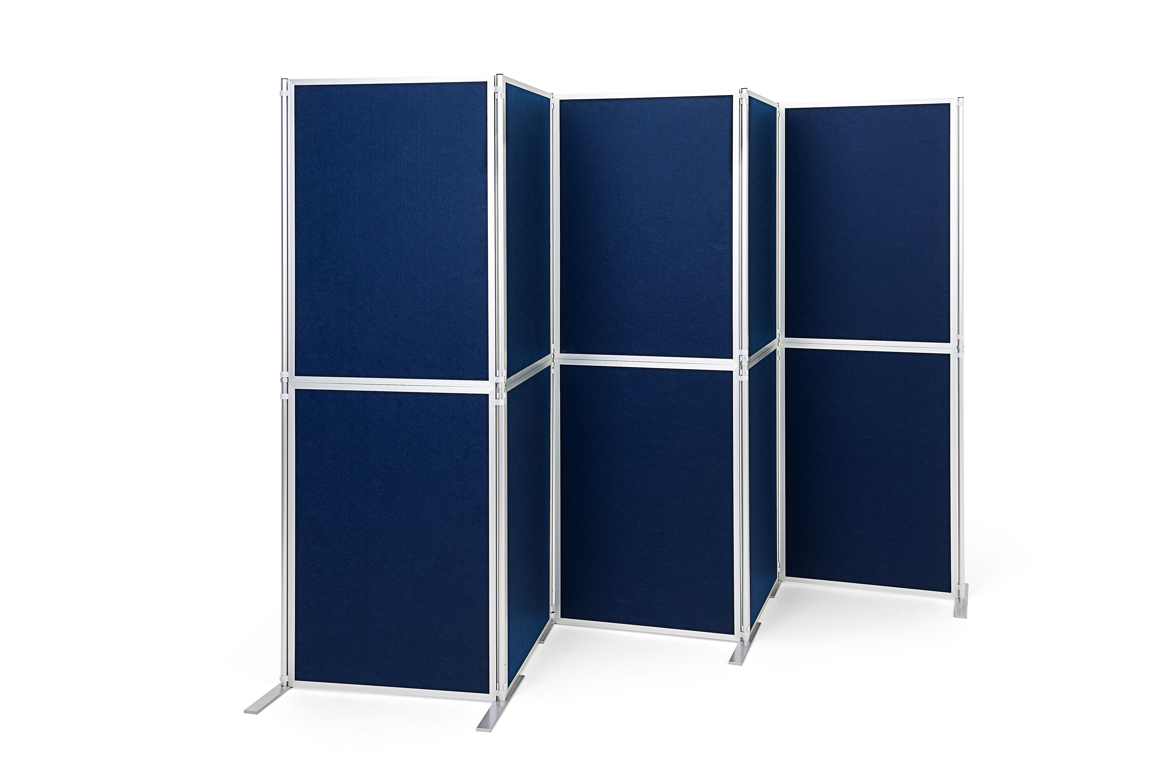 Panel System Architecture With Clips Clip and Pole Exhibit Panel System | 10 Section Hook & Loop Wall ...