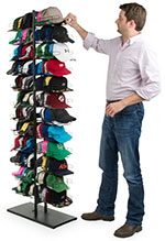 double-sided hat display