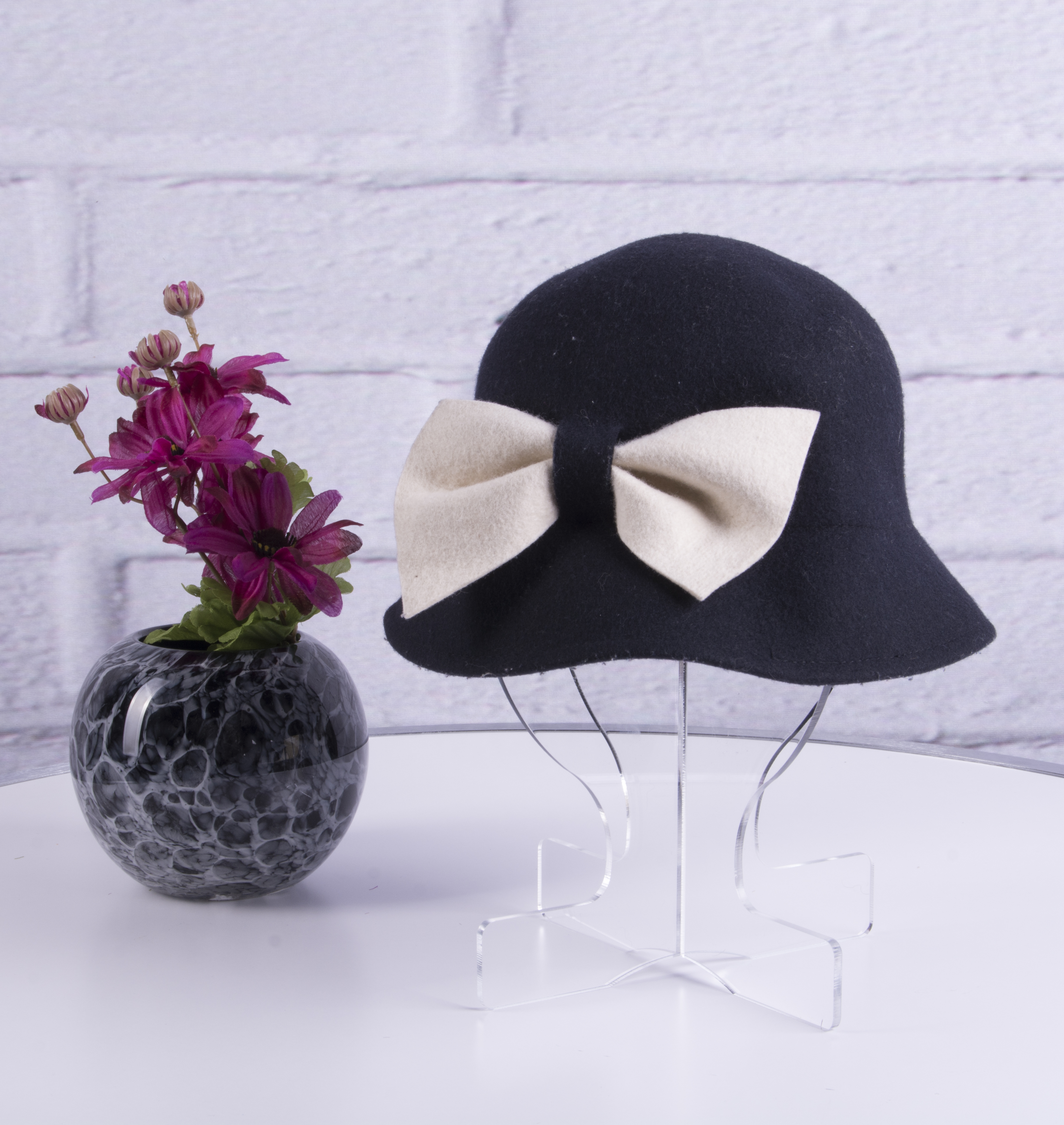 Acrylic Hat Display for Countertop Use- Clear - Image 3