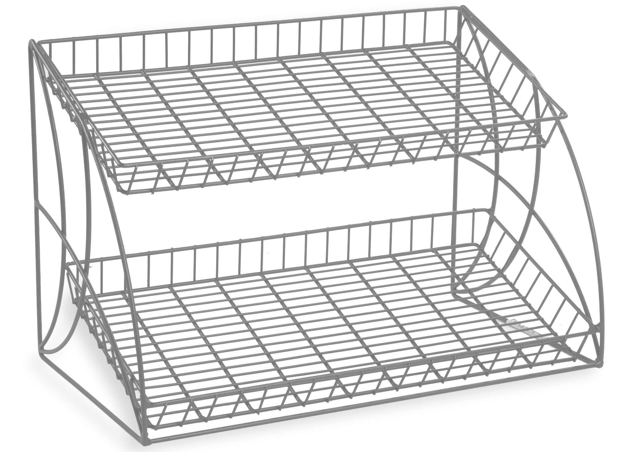 Silver Wire Counter Racks | Shelving for Merchandising | Displays2Go