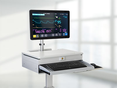 Computer workstations for healthcare providers