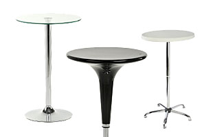 Portable Highboy Cocktail Tables