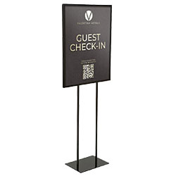 Shop retail sign holders