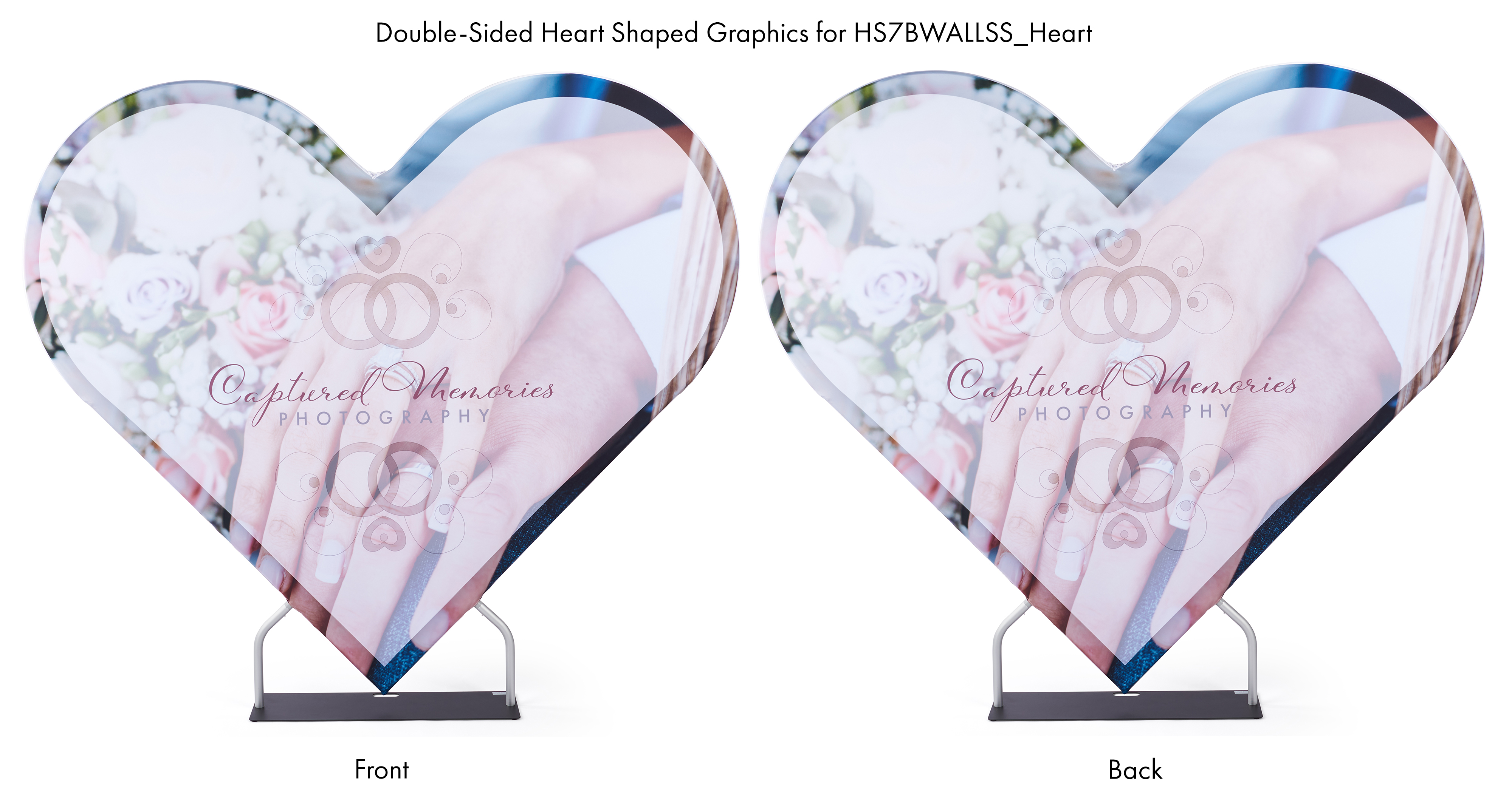Replacement Graphics for HS7BWALLSS_Heart, 2-Sided Full Color Custom Printing - Image 6