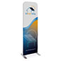 Personalized slip top banner stand is easy to assemble 