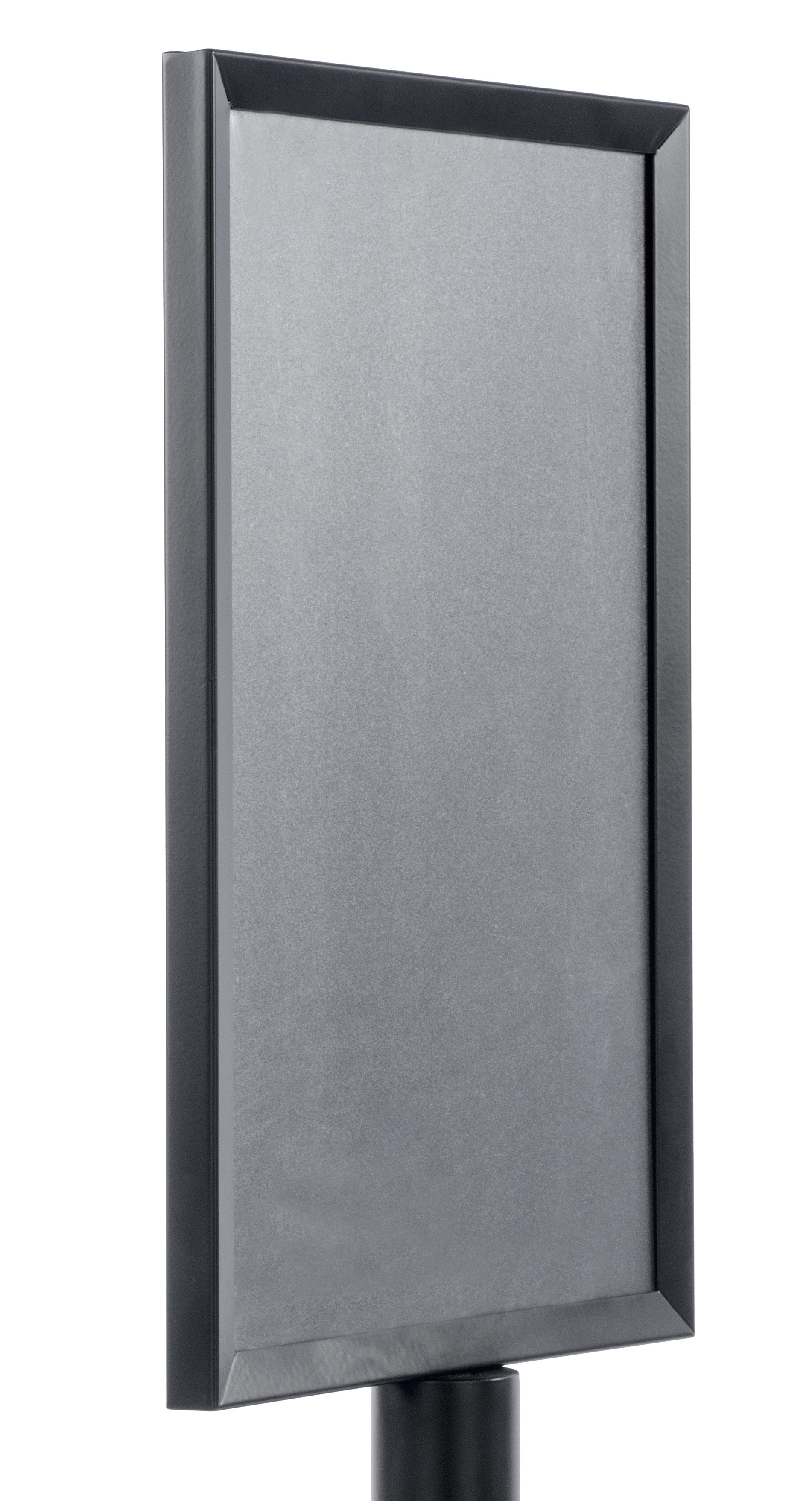 Display Post Small 11” x 17” Sign Post with 10 Mesh Literature Pockets | Displays2Go