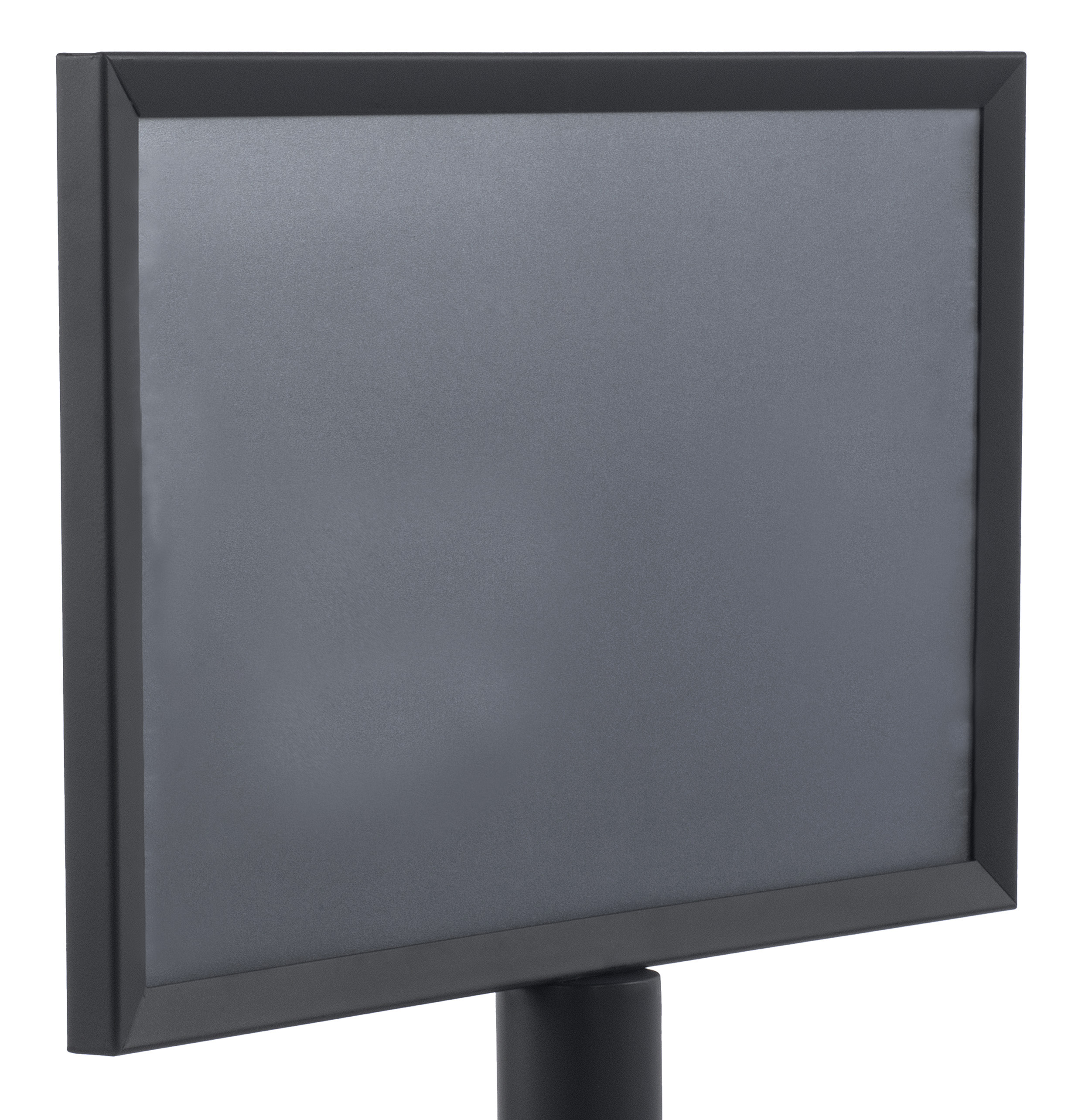 Display Post Small 17” x 11” Sign Post with 5 Mesh Literature Pockets | Displays2Go