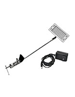LED display light for banner stands with 12V DC spotlight