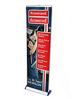 Premium banner stand - poster only with digitally printed artwork