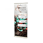 Premium banner stand - poster only with full color graphics
