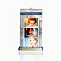 Premium tabletop banner with full color graphics