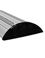 End caps for wide base retractable stands fits all premium banners