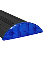 Hardware only premium banner stand with removable end caps