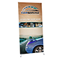 X-frame banner stand replacement poster with custom full color graphics