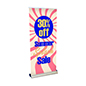 Replacement Poster for silver wing retractable stand with full color artwork