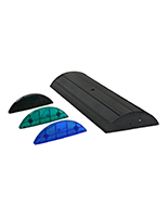 Hardware only premium banner stand with black base