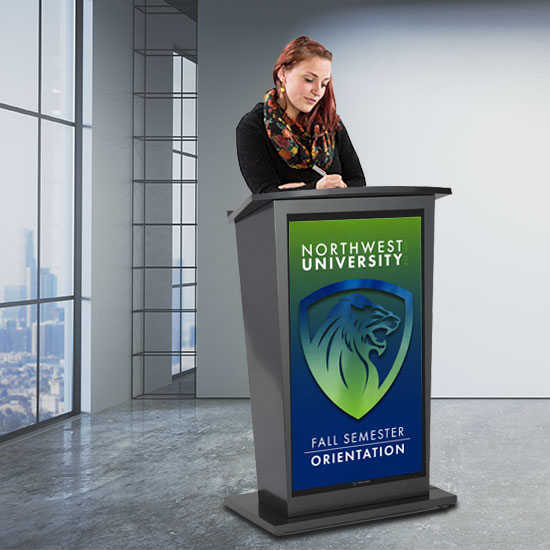Integrated digital displays