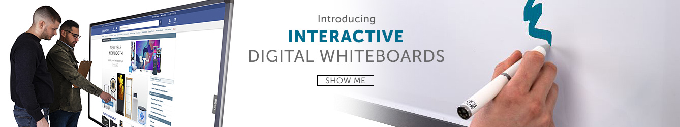 Interactive digital whiteboards