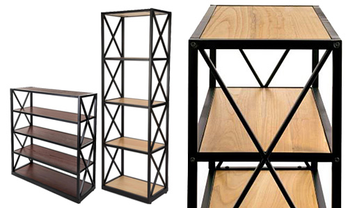Etegere-style bookshelves