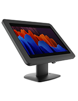 Countertop Samsung Galaxy tablet holder with sleek black colorway