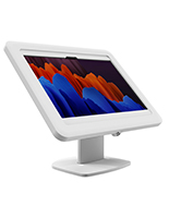 Countertop Samsung Galaxy tablet holder with white colorway